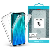 Coque 360° transparente pour Xiaomi Redmi 8 et Redmi 8A