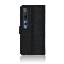Etui Portefeuille Zanae Noir pour Xiaomi Mi 10 et Mi 10 Pro