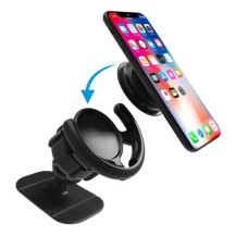 Support grip stick universel en noir pour bureau