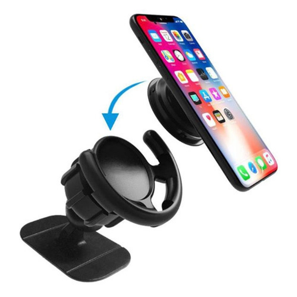 Support grip stick universel en noir pour bureau