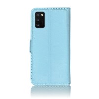 Etui Portefeuille Zanae bleu clair pour Samsung Galaxy A41