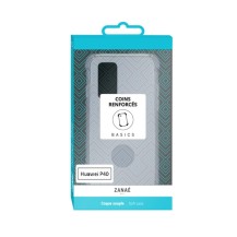 Coque silicone transparente pour Huawei P40 vue de face