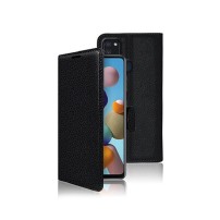 Etui portefeuille Zanae noir pour Samsung Galaxy A21s