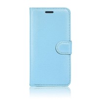 Étui Portefeuille Zanae pour Samsung Galaxy A21s Bleu clair