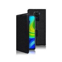 Etui Portefeuille Zanae noir pour Xiaomi Redmi Note 9