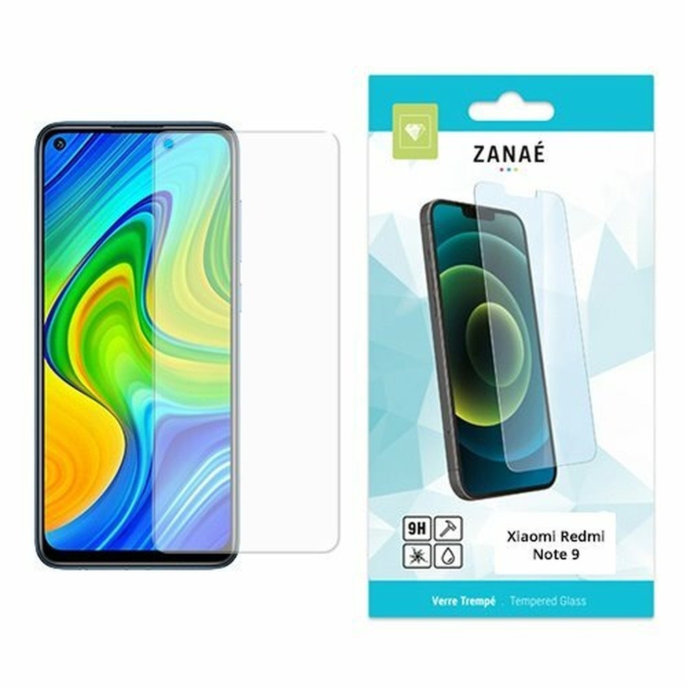 Verre trempé pour Xiaomi Redmi Note 9 - Transparent
