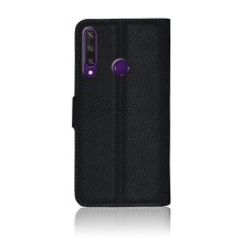 Etui Portefeuille Zanae Noir pour Huawei Y6p (2020)