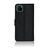 Etui Portefeuille Noir pour Huawei Y5p (2020)