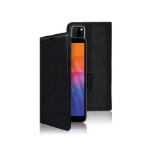 Etui Portefeuille Noir pour Huawei Y5p (2020)