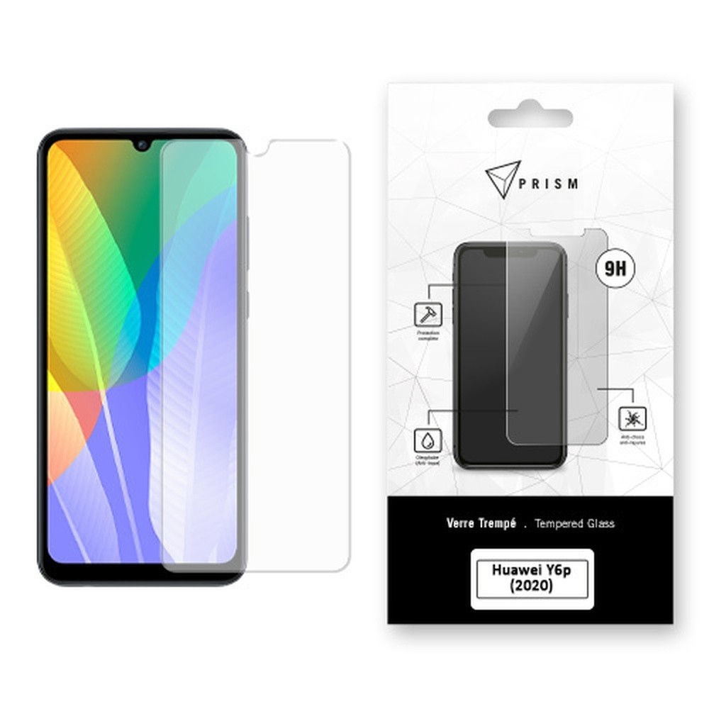 Verre trempé pour Huawei Y6p (2020) Transparent