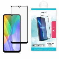 Verre trempé Full Cover noir pour Huawei Y6p (2020)