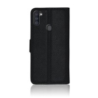 Etui Portefeuille Zanae pour Samsung Galaxy A11 / M11 Noir