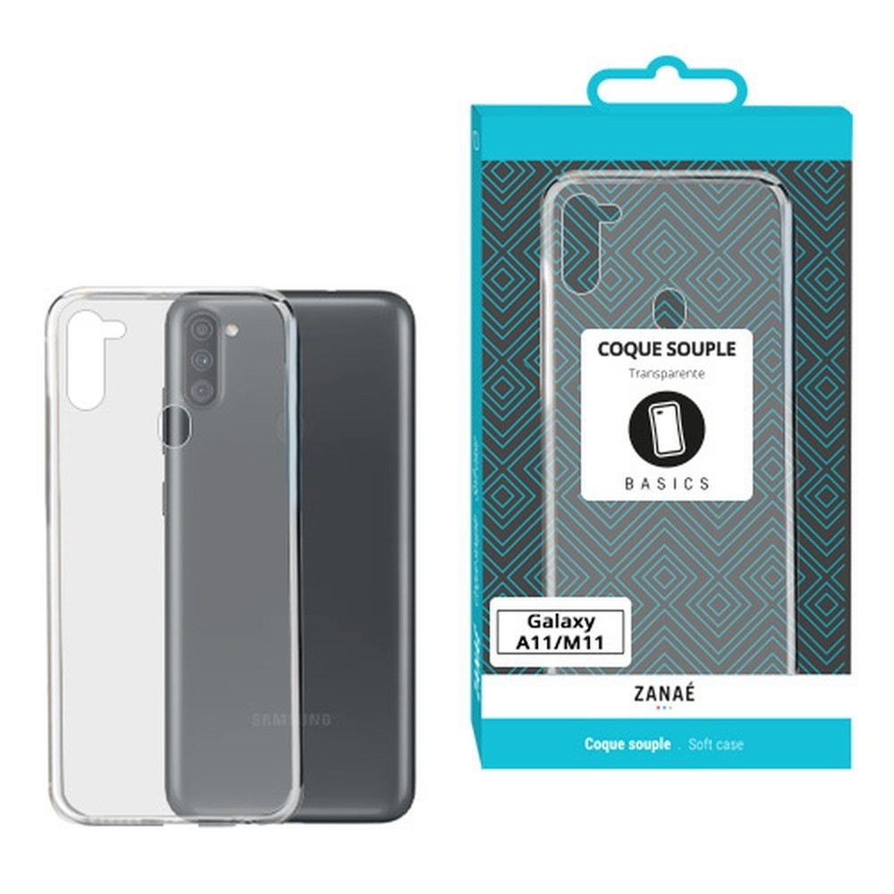 Coque Softgel transparente pour Samsung Galaxy A11 et M11