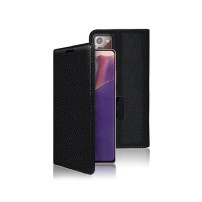 Étui portefeuille Zanae noir pour Galaxy Note 20