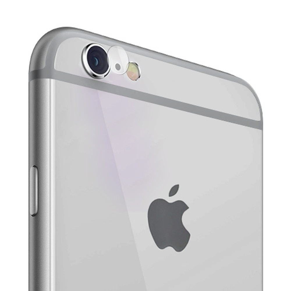 Verre trempé transparent pour caméra iPhone 6 et 6s