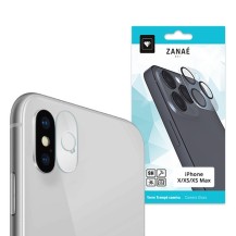 Verre trempé transparent pour caméra iPhone X XS XS Max