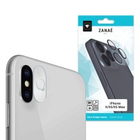 Verre trempé transparent pour caméra iPhone X XS XS Max