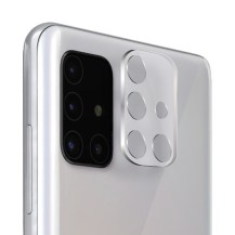 Verre trempé transparent pour caméra Samsung Galaxy A51