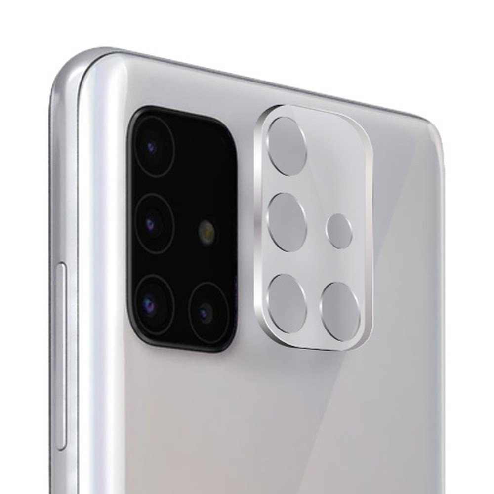 Verre trempé transparent pour caméra Samsung Galaxy A51