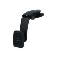 Support voiture magnétique Swissten position basse noir