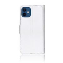 Étui Portefeuille Zanae pour iPhone 12 Mini en blanc