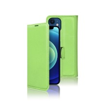 Étui portefeuille vert Zanae pour iPhone 12 Mini
