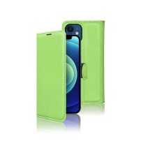Étui portefeuille vert Zanae pour iPhone 12 Mini