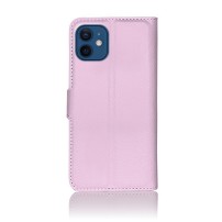 Etui portefeuille Zanae pour iPhone 12 Mini en rose