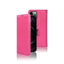 Etui Portefeuille Fushia pour iPhone 12 Pro Max