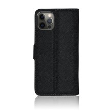 Étui Portefeuille Zanae pour iPhone 12 Pro Max Noir