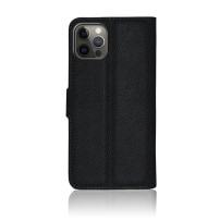 Étui Portefeuille Zanae pour iPhone 12 Pro Max Noir