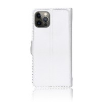 Etui portefeuille Zanae blanc pour iPhone 12 Pro Max