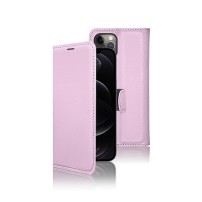 Étui portefeuille rose pour iPhone 12 Pro Max