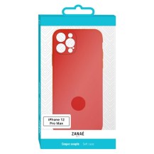 Coque Zanae Color Rouge pour iPhone 12 Pro Max