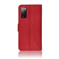 Étui Portefeuille Zanae Rouge pour Samsung Galaxy S20 FE