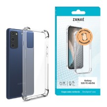 Coque en silicone transparente avec coins renforcés pour Samsung Galaxy S20 FE