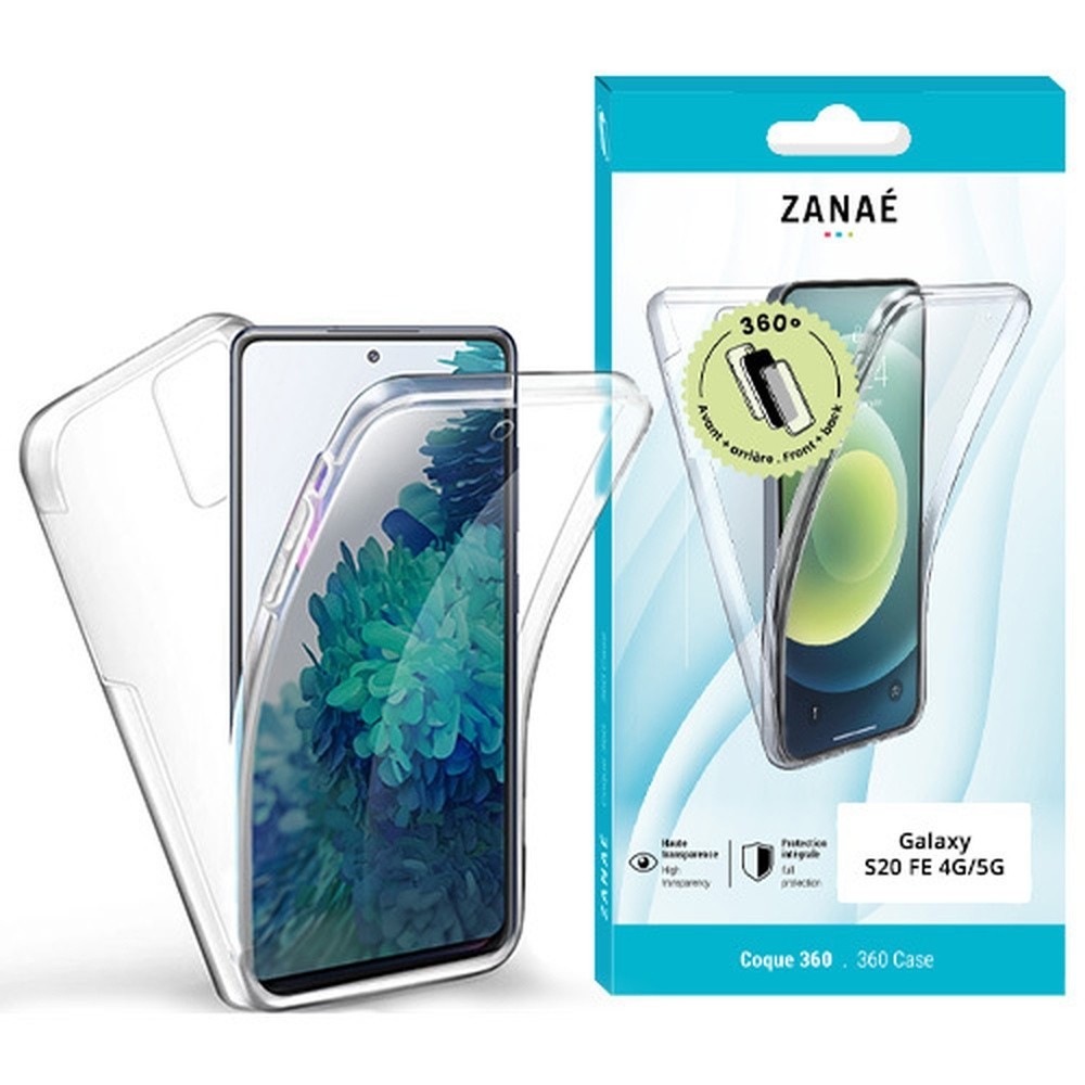 Coque 360 transparente pour Galaxy S20 FE 4G/5G