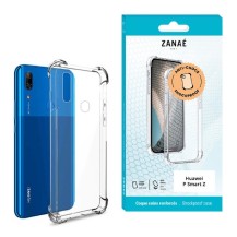 Coque silicone transparente avec coins renforcés pour Huawei P Smart Z