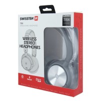 Casque Bluetooth Trix Swissten gris