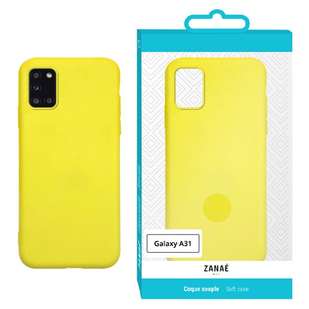 Coque Zanae Color Jaune pour Galaxy A31