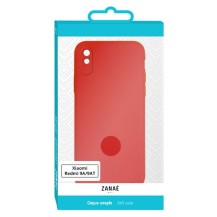Coque Zanae Color Rouge pour Xiaomi Redmi 9A et 9AT