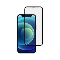 Verre trempé Full Cover pour iPhone 12 Mini noir