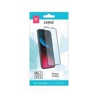 Verre trempé Full Cover pour iPhone 12 Mini noir