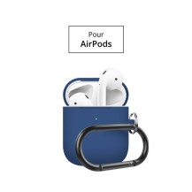 Étui Soft-Touch marine pour AirPods 1 et 2