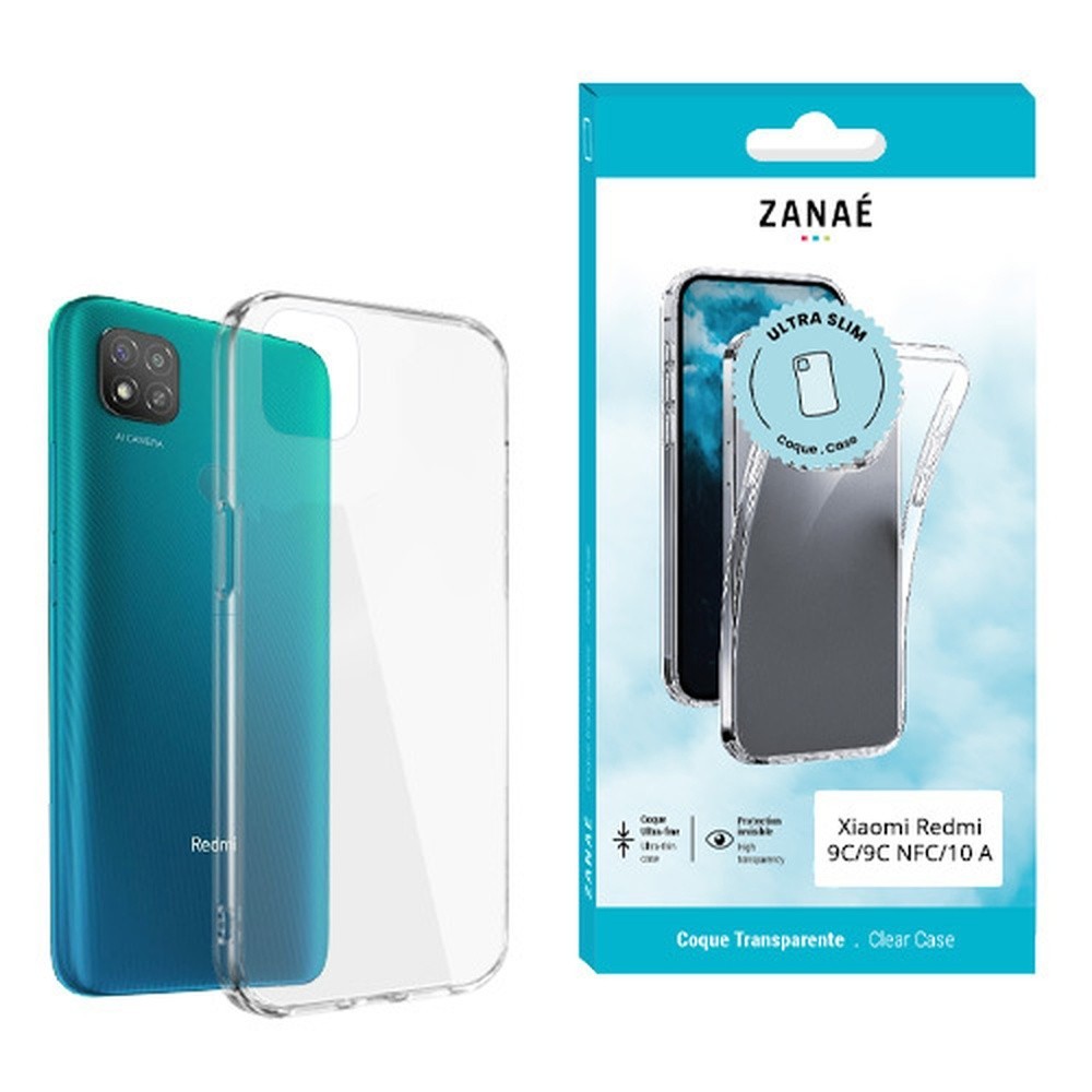 Coque Softgel transparente pour Xiaomi Redmi 9C et 10A