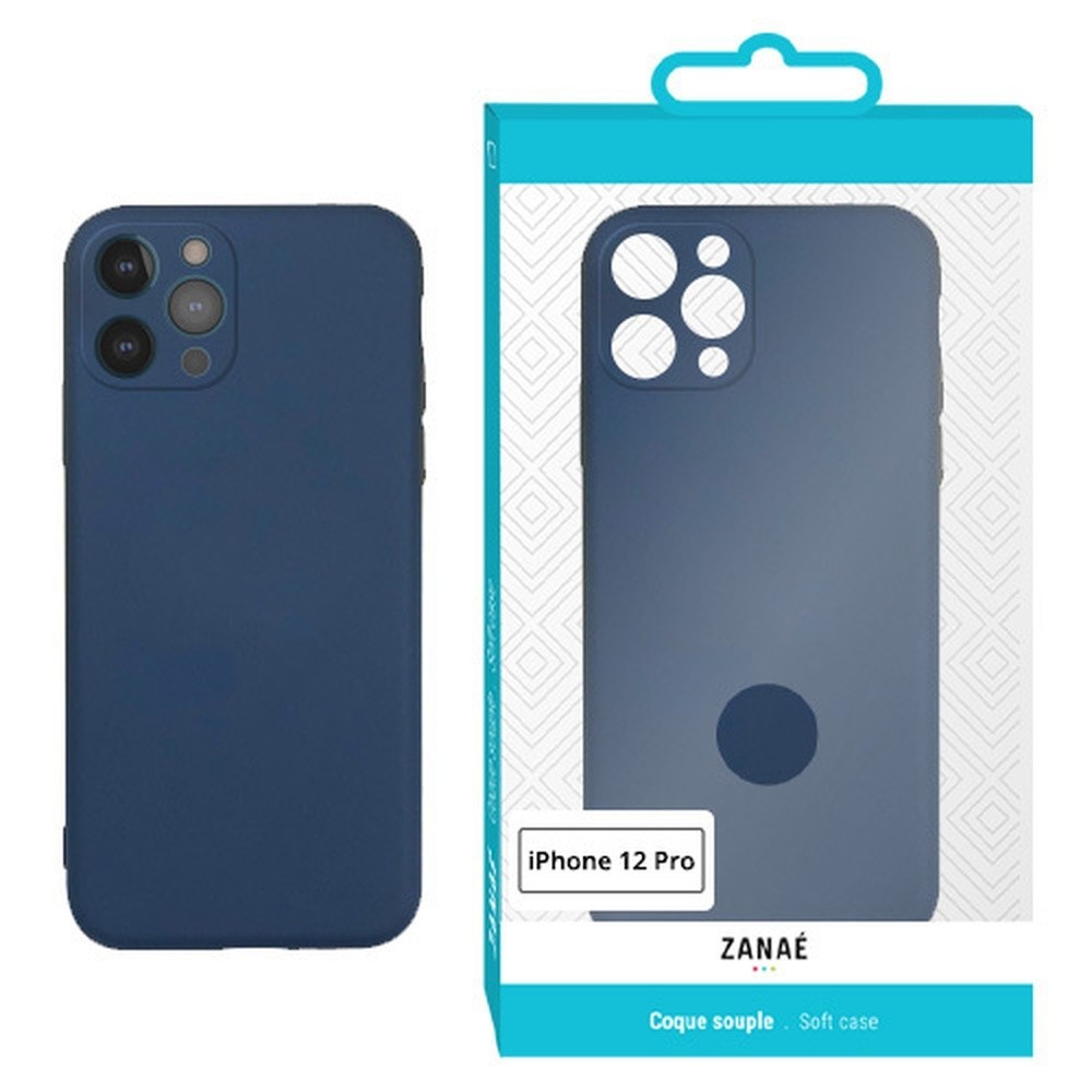 Coque Zanae Color pour iPhone 12 Pro en couleur marine