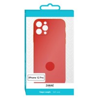 Coque Zanae Color rouge pour iPhone 12 Pro en TPU