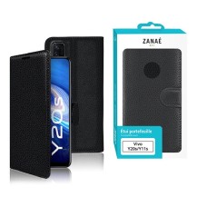 Etui Portefeuille Zanae Noir pour Vivo Y11s