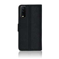 Etui Portefeuille Zanae Noir pour Vivo Y11s
