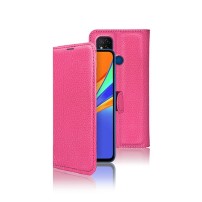 Étui Portefeuille Zanae Fushia compatible Xiaomi Redmi